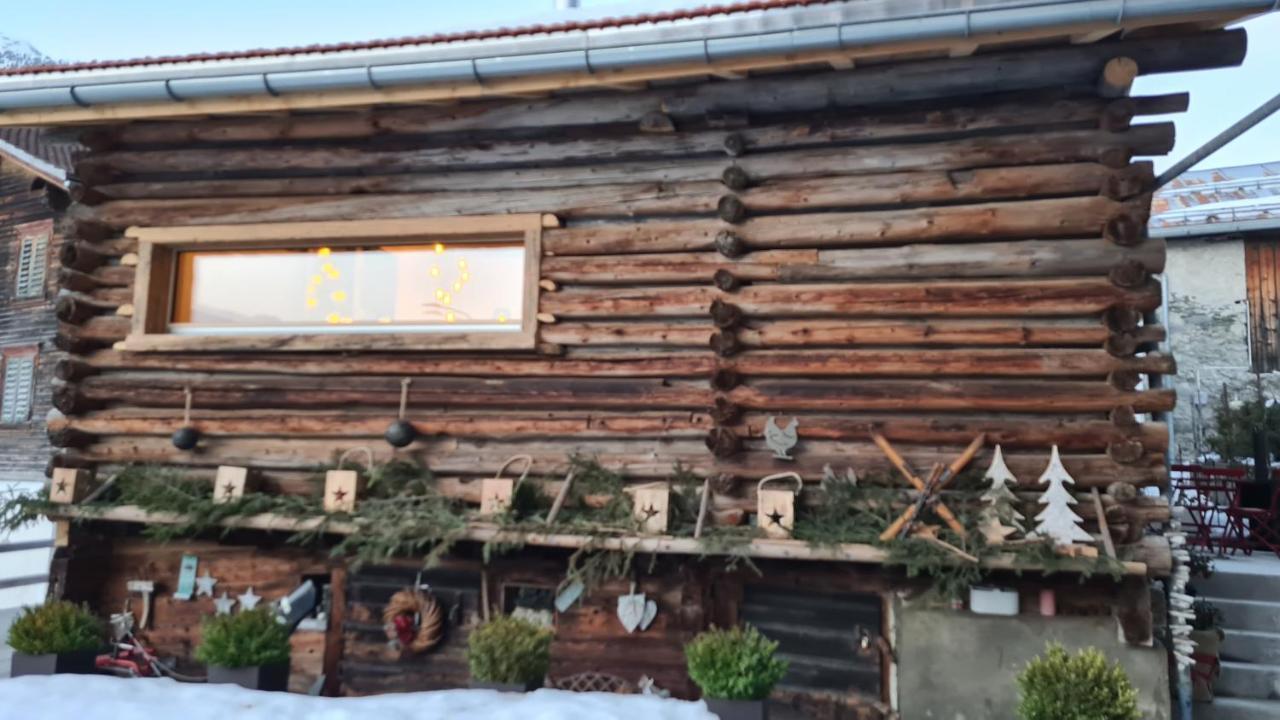 Chesa Prema Bed & Breakfast - Restaurant Дизентис Экстерьер фото