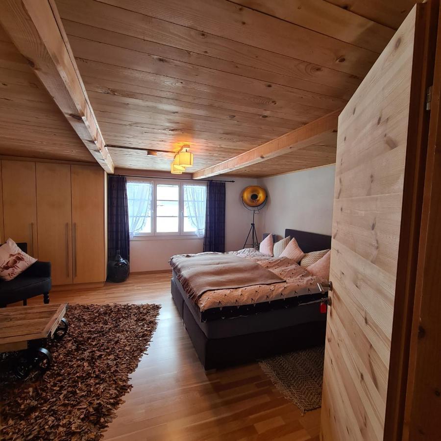 Chesa Prema Bed & Breakfast - Restaurant Дизентис Экстерьер фото