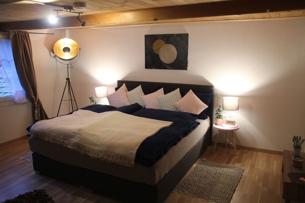Chesa Prema Bed & Breakfast - Restaurant Дизентис Экстерьер фото